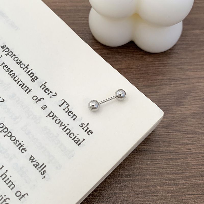 Studs 'Ball' 4mm Steel